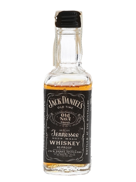 Jack Daniel's No.7 Bottled 1960s 4.7cl / 45%