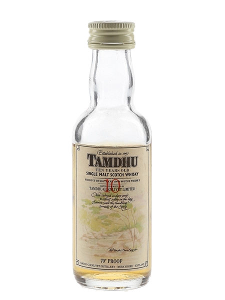 Tamdhu 10 Year Old Bottled 1970s 5cl / 40%