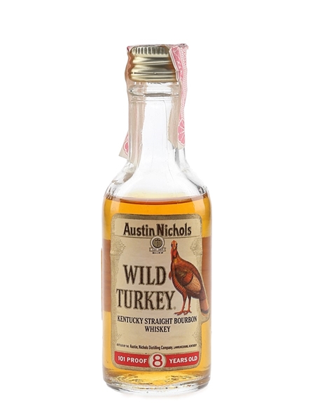 Wild Turkey 8 Year Old 101 Proof Bottled 1970s - Atkinson, Baldwin And Co. Ltd. 5cl / 50.5%