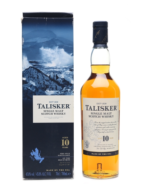 Talisker 10 Year Old  70cl / 45.8%