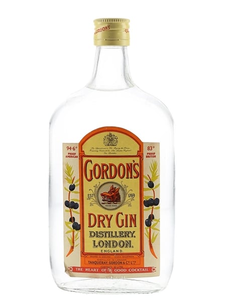 Gordon's Special London Dry Gin Bottled 1960s-1970s 50cl / 47.3%