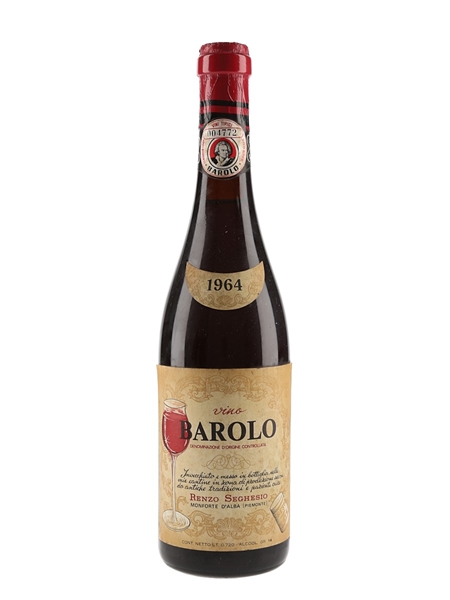 Renzo Seghesio 1964 Barolo  72cl / 14%