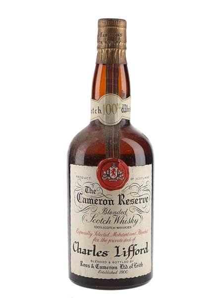 Cameron Reserve Bottled 1960s 75cl