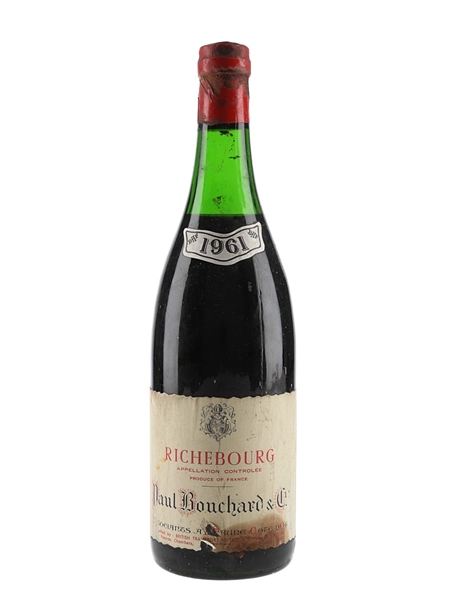 Richebourg 1961 Paul Bouchard & Cie 75cl