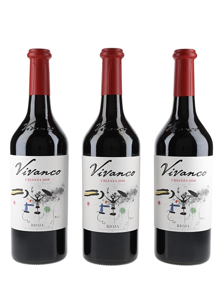 Vivanco Rioja Crianza 2018  3 x 75cl / 13.5%