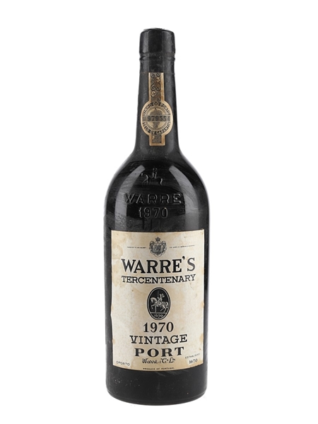 Warre's 1970 Vintage Port Tercentenary 75cl / 20%