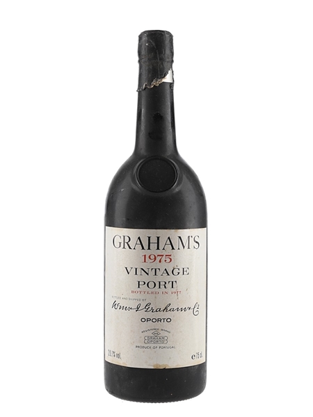 Graham's 1975 Vintage Port Bottled 1977 75cl / 20.7%