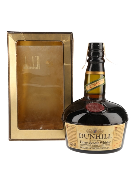 Dunhill Old Master Finest Scotch Whisky Bottled 1980s 75cl / 43%