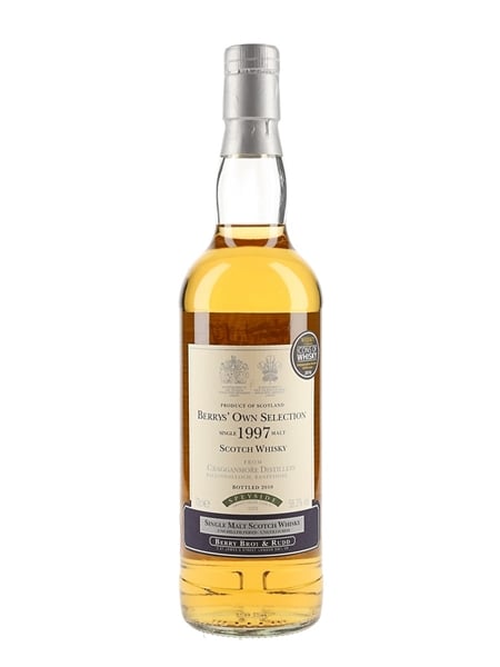 Cragganmore 1997 Bottled 2010  - Berry Bros & Rudd 70cl / 58.3%