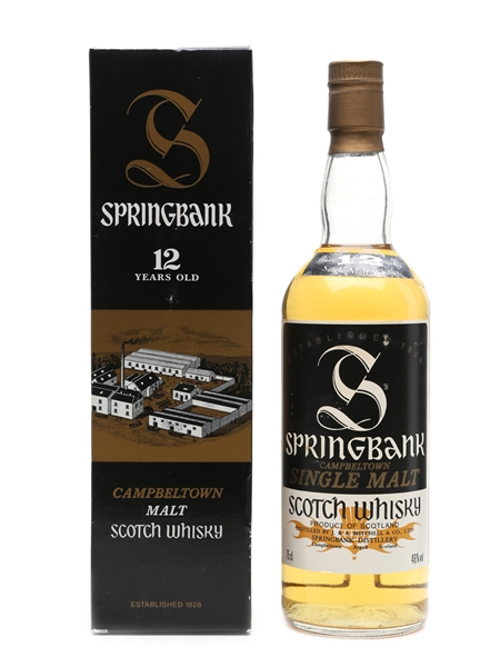 Springbank 12 Year Old Bottled 1980s 75cl / 46%