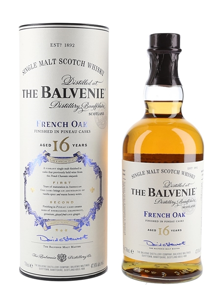 Balvenie 16 Year Old French Oak Pineau Cask Finish 70cl / 47.6%