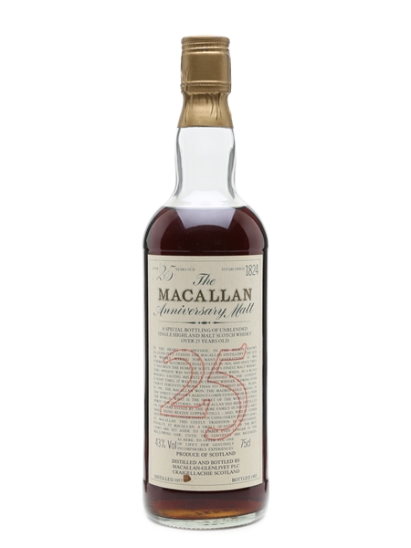 Macallan 1957 Anniversary Malt 25 Year Old 75cl / 43%