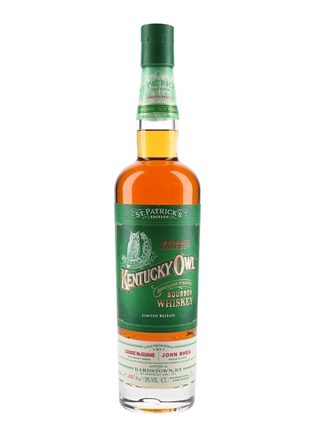 Kentucky Owl St Patrick's Edition 1st Release Louise McGuane & John Rhea Collaboration 70cl / 50%