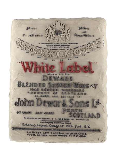 Dewar's White Label Display Cake  30cm x 22cm x 5cm