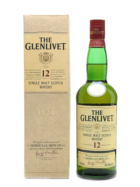 Glenlivet 12 Year Old  70cl / 40%