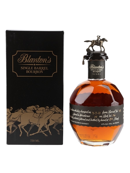 Blanton's Single Barrel No.45 Bottled 2021 - Japanese Release 75cl / 40%