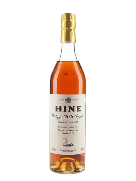 Hine 1985 Landed 1987, Bottled 2001 - Corney & Barrow 70cl / 40%