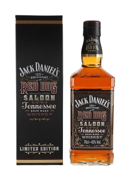 Jack Daniel's Old No 7 125th Anniversary Red Dog Saloon 70cl / 43%