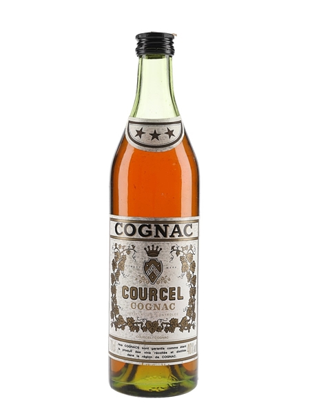 Courcel 3 Star Cognac Bottled 1980s-1990s 70cl / 40%