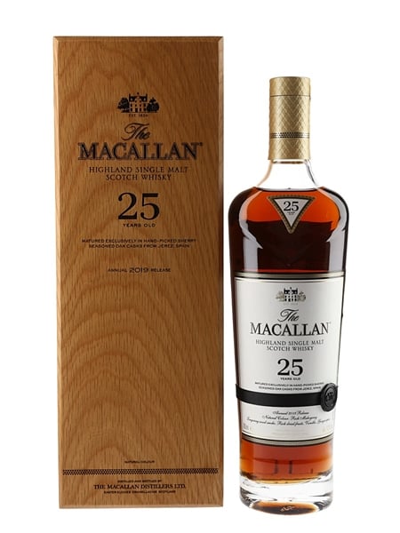 Macallan 25 Year Old Annual 2019 Release 70cl / 43%