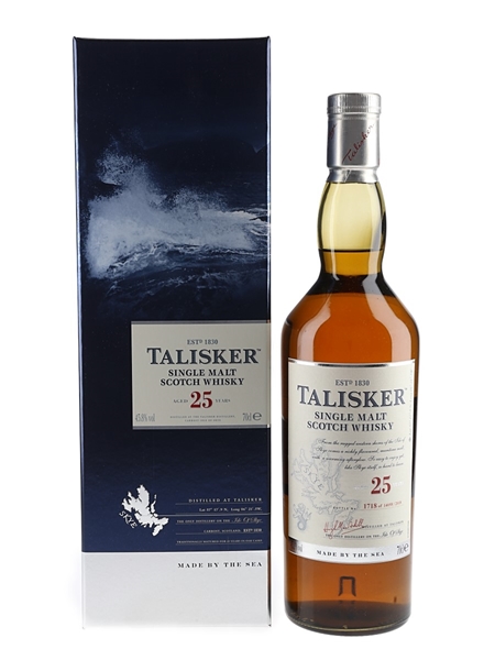 Talisker 25 Year Old Bottled 2018 70cl / 45.8%