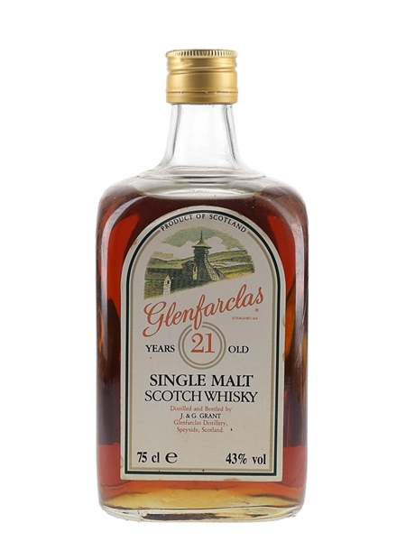 Glenfarclas 21 Year Old Bottled 1980s 75cl / 43%