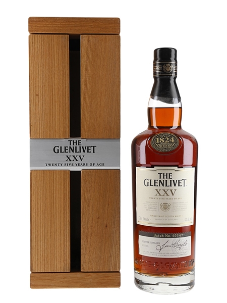 Glenlivet XXV 25 Year Old Batch No. 40347 70cl / 43%