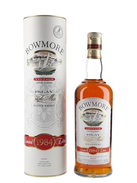 Bowmore Vintage 1984 Bottled 1990s - Limited Edition 70cl / 58.8%