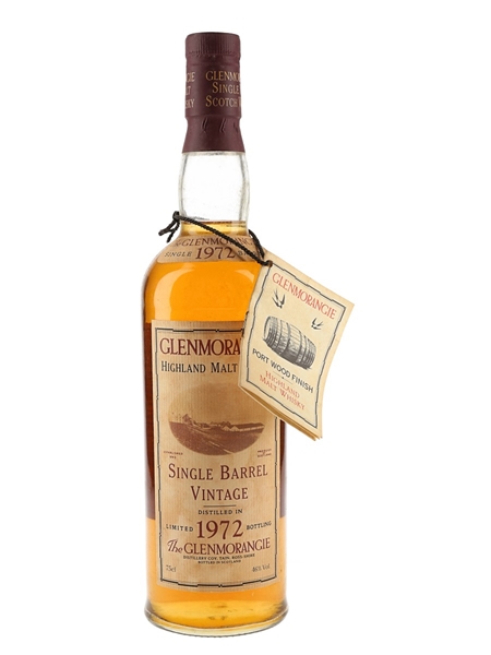 ウイスキー GLENMORANGIE SINGLE BARREL VINTAGE Glenmorangie - 1972 (Single Barrel Vintage) 75cl Whisky Auction