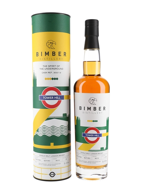 Bimber The Spirit Of The Underground - Tower Hill Single Cask 302-13 70cl / 58.7%