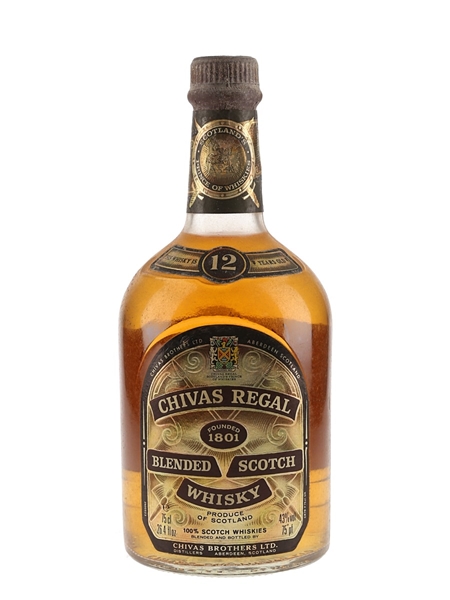 Chivas Regal 12 Year Old Bottled 1980s 75cl / 43%