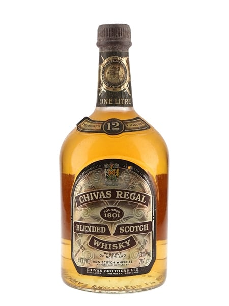 Chivas Regal 12 Year Old Bottled 1980s 100cl / 43%