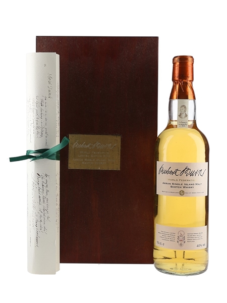 Robert Burns World Federation Limited Edition 2001 Isle of Arran Distillers Ltd. 70cl / 40%