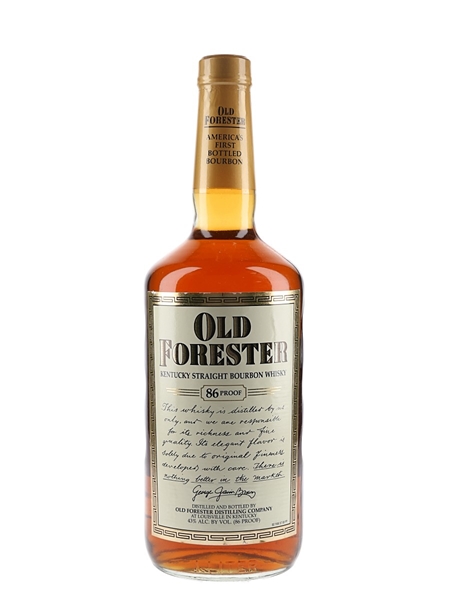 Old Forester 4 Year Old  100cl / 43%