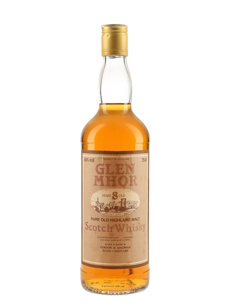 Glen Mhor 8 Year Old Bottled 1980s - Gordon & MacPhail 75cl / 40%