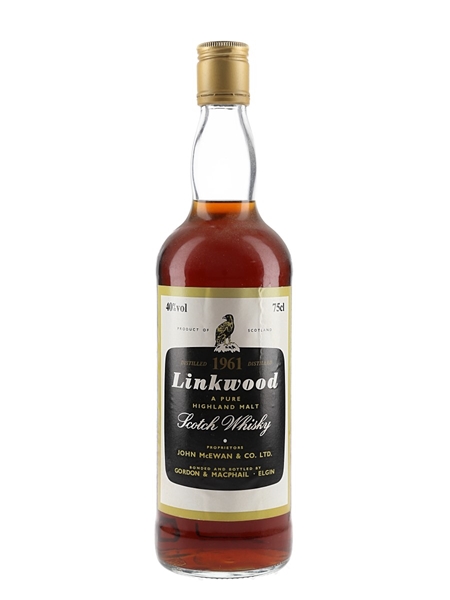 Linkwood 1961 Bottled 1980s - Gordon & MacPhail 75cl / 40%