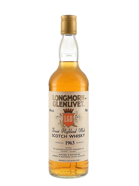 Longmorn Glenlivet 1963 Bottled 1994 70cl / 40%