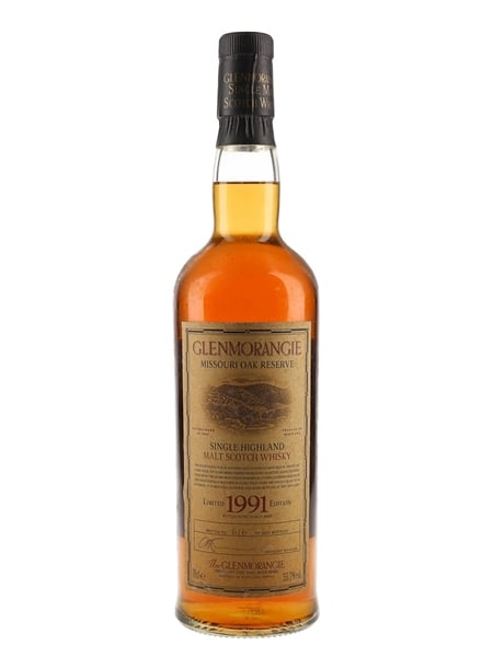 Glenmorangie 1991 Missouri Oak Reserve Bottled 2002 70cl / 55.7%