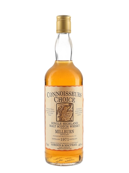 Millburn 1971 Connoisseurs Choice Bottled 1980s - Gordon & MacPhail 75cl / 40%