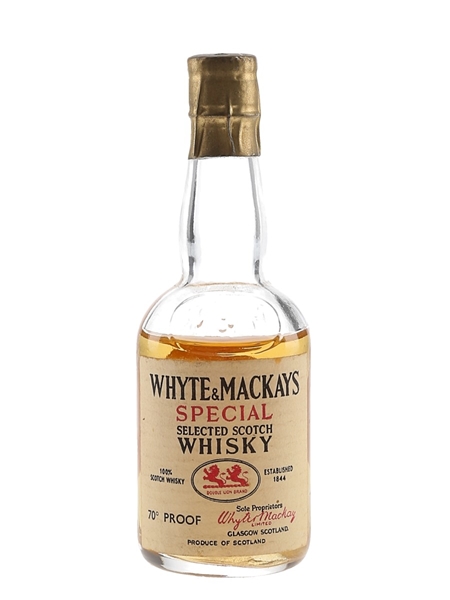 Whyte & Mackays Special 100% Bottled 1950s 5cl / 40%