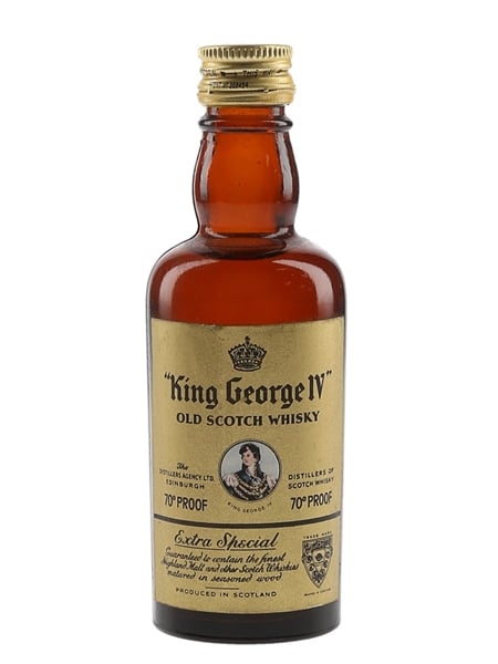 King George IV Bottled 1960s 5cl / 40%