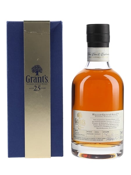 Grant's 25 Year Old Bottled 2010 20cl / 40%