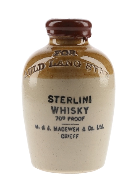 Sterlini Ceramic Jug Bottled 1970s 7cl / 40%