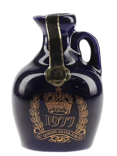 Rutherford The Queen's Silver Jubilee 1977 Ceramic Decanter 