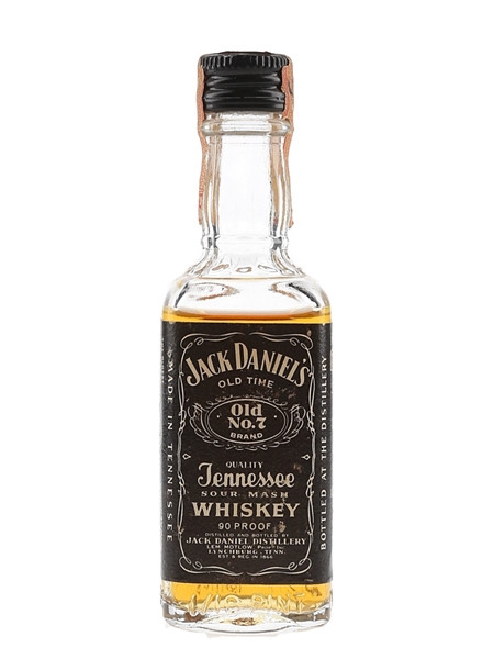 Jack Daniel's Old No.7 Bottled 1970s 4.7cl / 45%