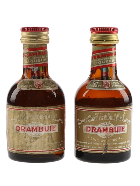 Drambuie Bottled 1970s 2 x 5cl / 40%