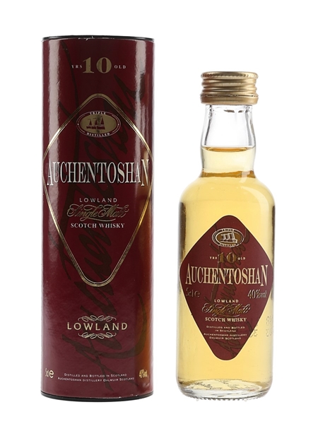 Auchentoshan 10 Year Old Bottled 1990s 5cl / 40%