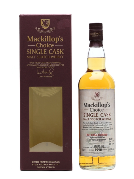 Laphroaig 1990 Mackillop's Choice - World Of Whisky 70cl