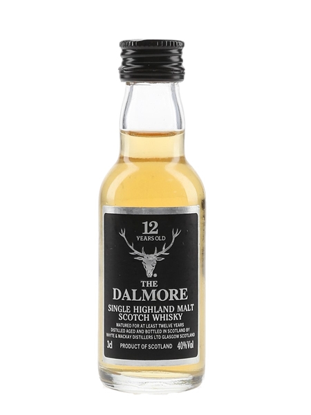 Dalmore 12 Year Old Bottled 1990s 3cl / 40%