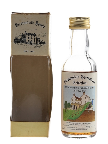 Prestonfield Campbeltown 1967 Springbank 20 Year Old 5cl / 46%